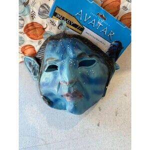 Avatar Blue Jake Sully Adult 3/4 Vinyl Mask with Ears